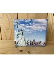 Statue Of Liberty Vegan Wallet