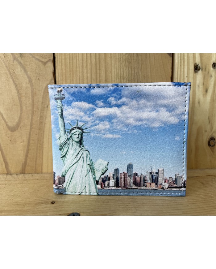Statue Of Liberty Vegan Wallet