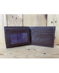 Basket Weave Vegan Wallet