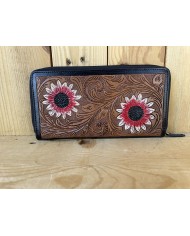 Orange Bloom Wallet