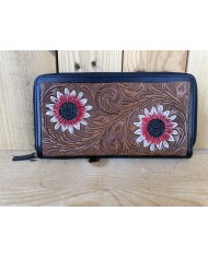 Orange Bloom Wallet