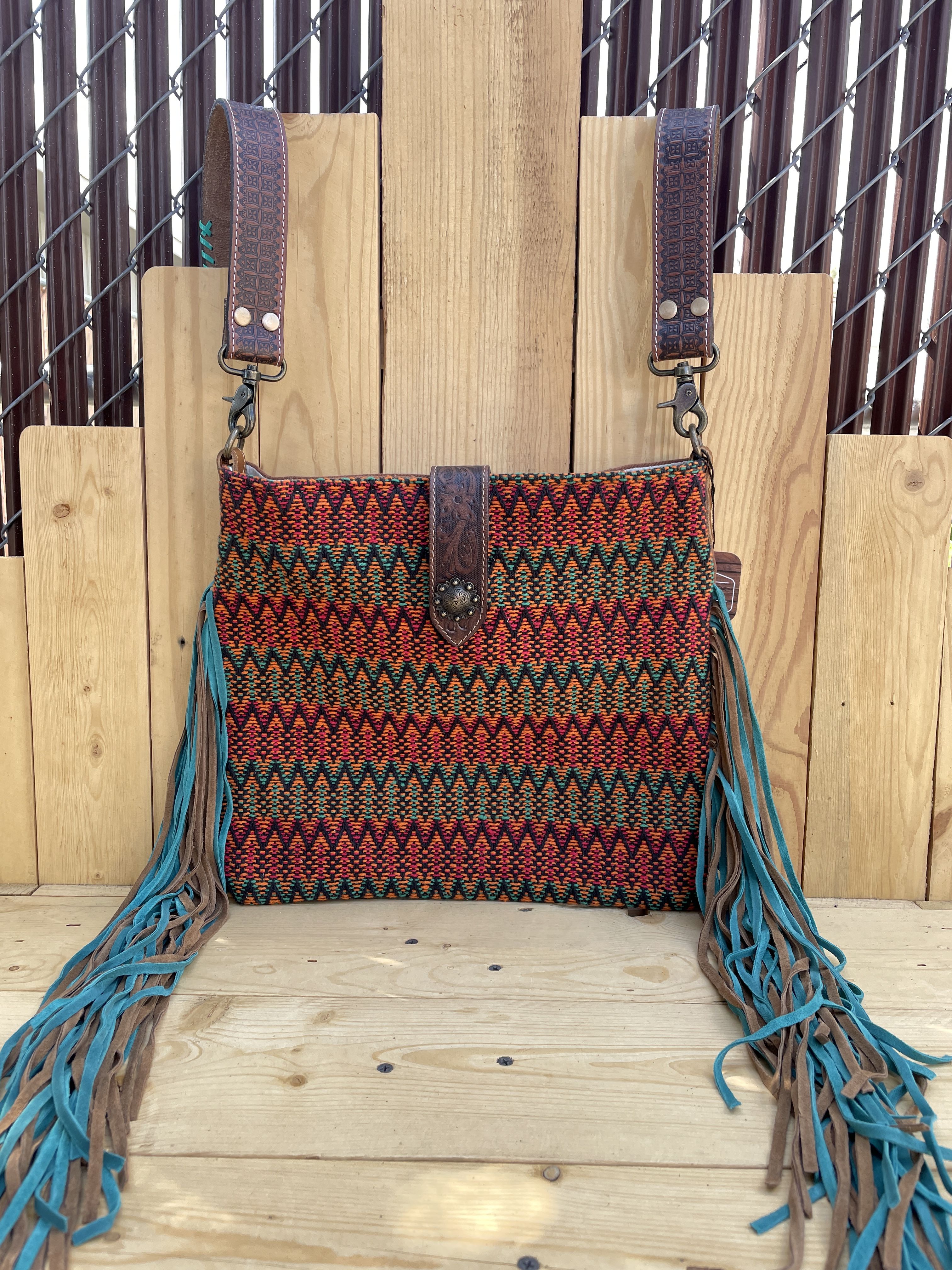 Cornelian Flames Shoulder Bag