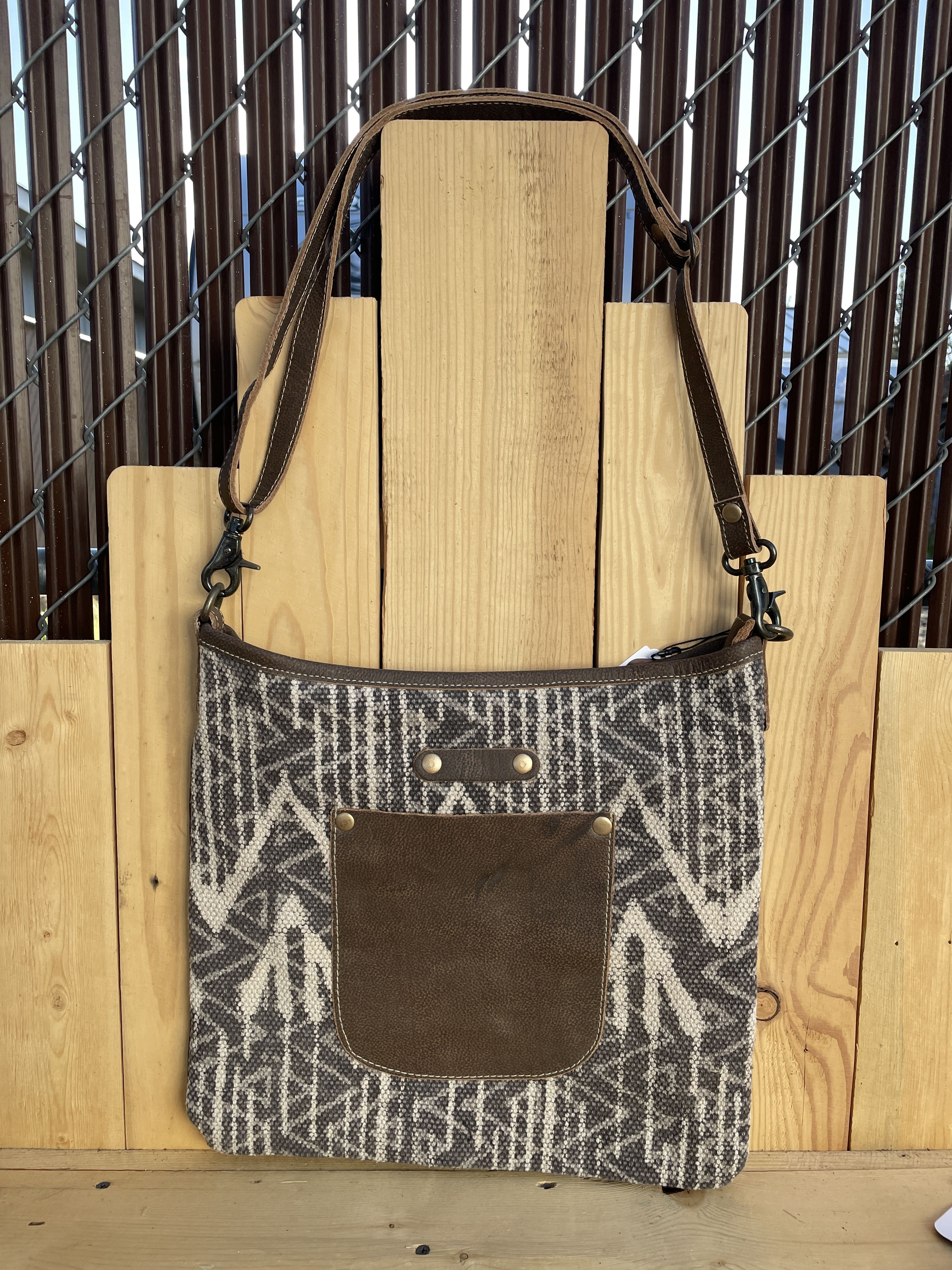 Sepia Splash Shoulder Bag